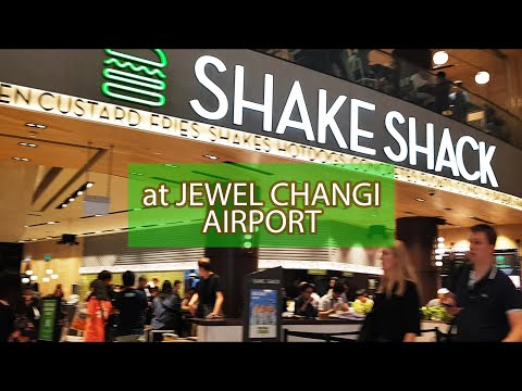 Going to Shake Shack - Jewel Changi Airport