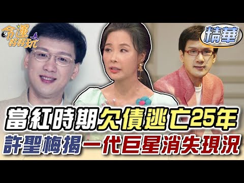 當紅時期欠債逃亡25年！許聖梅揭一代巨星消失現況！(精選回顧)