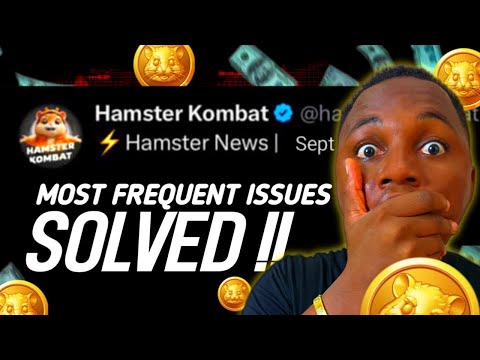 Hamster Kombat Withdrawal: Most Common Questions & Problems About Withdrawal - ANSWERED & SOLVED!