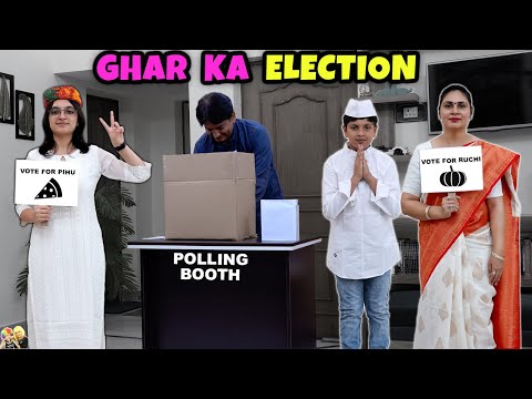 GHAR KA ELECTION | Voting for Home PM | Comedy Family Movie | Aayu and Pihu Show