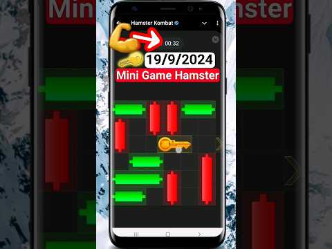 Today 19/9/2024 Mini Game Hamster Kombat | Daily combo | Daily Cipher Hamster #minigame #shorts