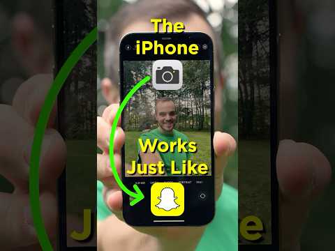 Snapchat Feature HIDDEN Inside The iPhone Camera App