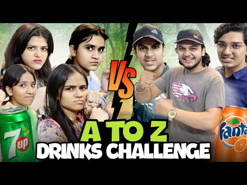 A TO Z DRINKS CHALLANGE // PUNISHMENT DECIDE YOU