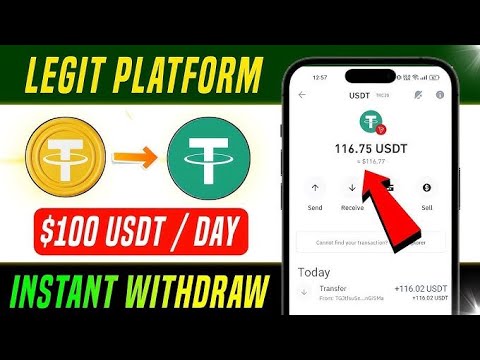 NEW USDT Mining Site That can Pay You DAILY || Make $100+ Daily...