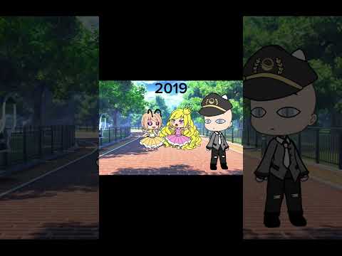 2019 - 2024 #gacha #gachalife #gachatrend  #gachavideo