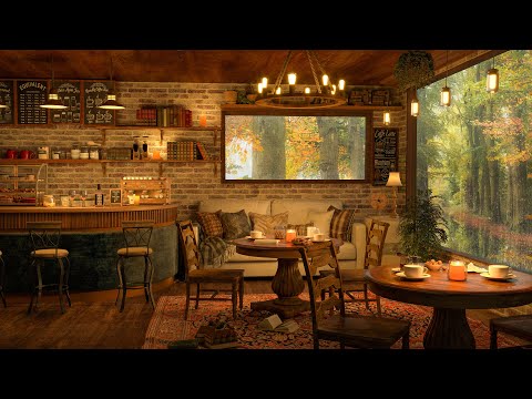 Spring Morning at Cozy Coffee Shop ☕ Smooth Piano Jazz Music for Relaxing, Studying, Sleeping