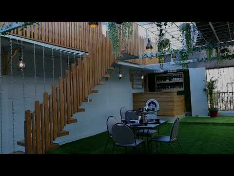 Interior Design of The Garden Cafe in Ahmedabad | 3000 sqft