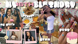 MY SWEET 16TH BIRTHDAY VLOG | VISUAL DIARY, PREP, GRWM, BRUNCH, ETC