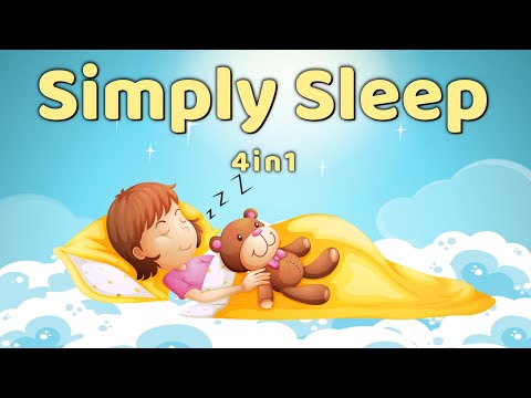 Sleep Meditations for Kids | SIMPLY SLEEP 4in1 | Bedtime Sleep Stories for Children