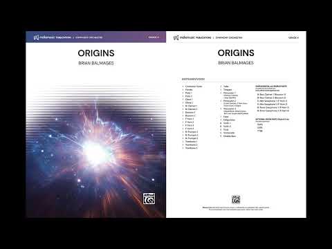 Origins, by Brian Balmages – Score & Sound