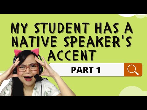 [Part 1] How to Teach Students with a Native Speaker’s Accent | Teaching Advanced Learners