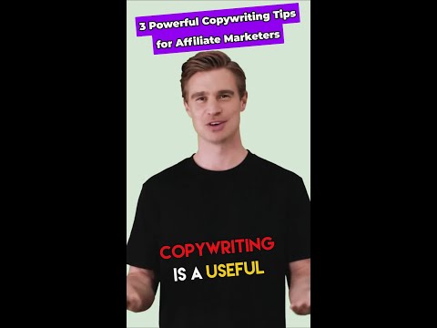 3 Powerful Copywriting Tips for Affiliates