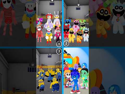 Roblox funny dance happy #digitalcircus #sonic #catnap #minions #shorts