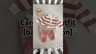 Cardigan Outfit for our Baby girl🥰💕 #momfashion #babyfashion #babyoutfit #momanddaughterdresses