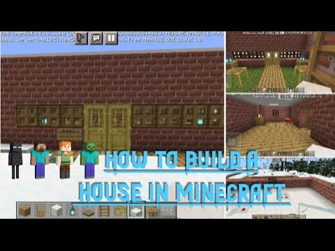 Minecraft me Ghar kaise banaye (How to Build a House in Minecraft) #minecraft #minecraftbuild #1k