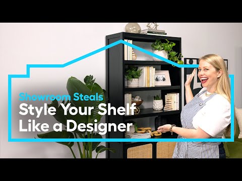 Style Your Shelf Like a Designer | Showroom Steals Episode 3