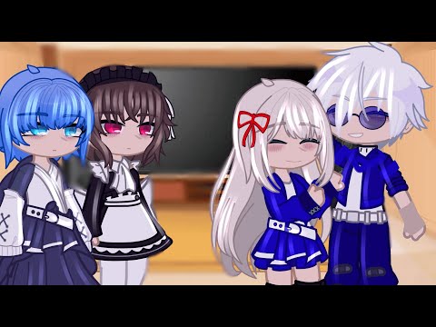 Seiken Gakuin React To Gojo Satoru As Riselia's Brother || Gacha React