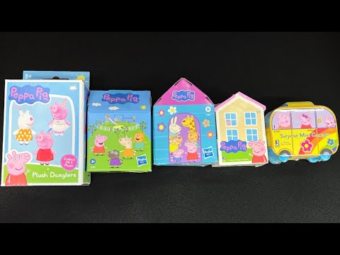 ASMR PEPPA PIG Oddly Satisfying Mini Toy Unboxing