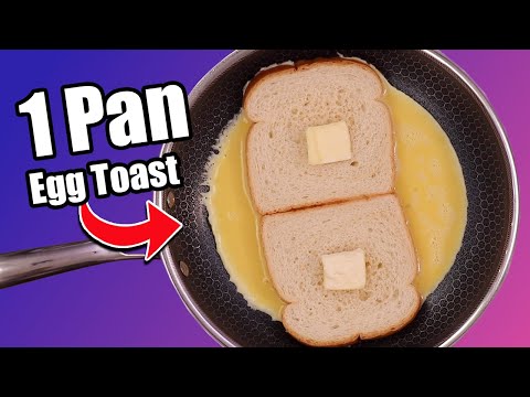 Trying the Viral One Pan Egg Toast