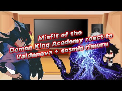 Misfit of demon king React to veldanava + cosmic rimuru|au|short