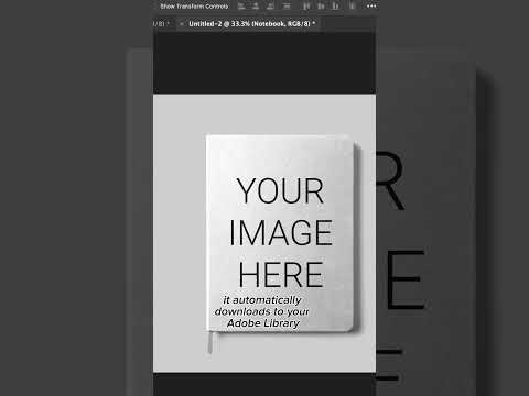 Create Mockups Fast with Adobe Stock #shorts