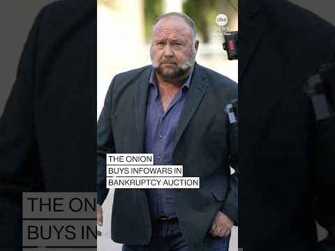 The Onion buys InfoWars in bankruptcy auction