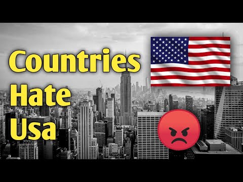 Top 10 Countries Hate that Usa | include China, Russia