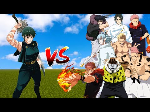 Maki  (culling game) Vs Strongest Jujutsu Kaisen Characters