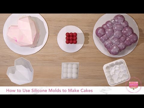 How to Use Silicone Molds to Make Cakes