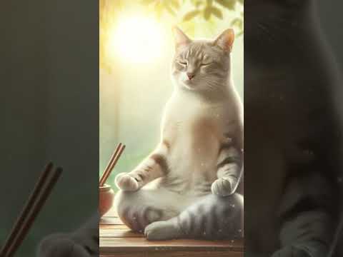 Meditate Cat #cat #meditation #healing