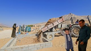 Reza and his family: The house that was built in Reza's absence