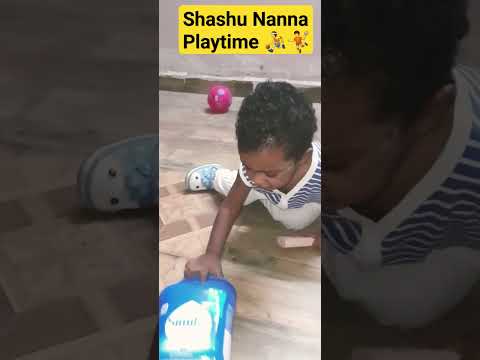 Everyday playtime routine.. Poorvansh@Shamshunanna #viral #youtubeshorts #baby #kidsvideos #yt