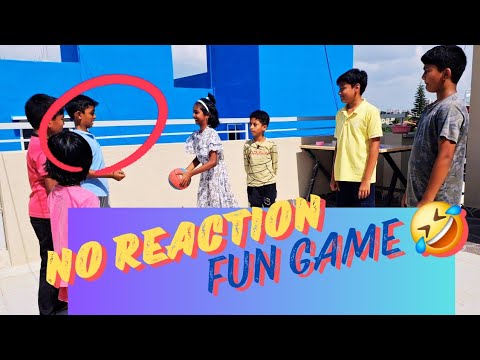 No Reaction Challenge: Catch the Ball Game | Hilarious Family Fun! #FamilyGames #reactionchallenge