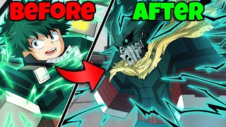 I Went From Noob To VIGILANTE DEKU in Heroes Battlegrounds..