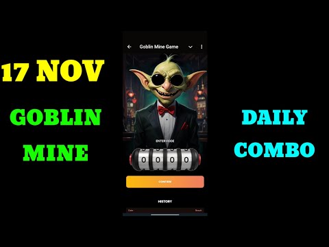 17 November Goblin Mine Game Code | Goblin Mine Game VIP Code | Goblin Mine Game Daily Code Today