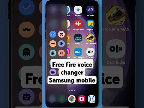 How to change voice in free fire in samsung mobile | How to change free fire voice in samsung #short