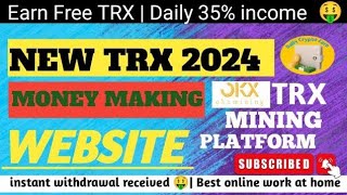 brand new mining sit/ free trx free usdt 2024