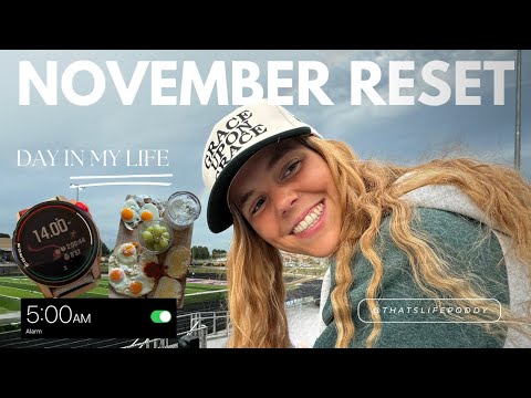 NOVEMBER RESET: Marathon training + Content creator + Dancer DITL