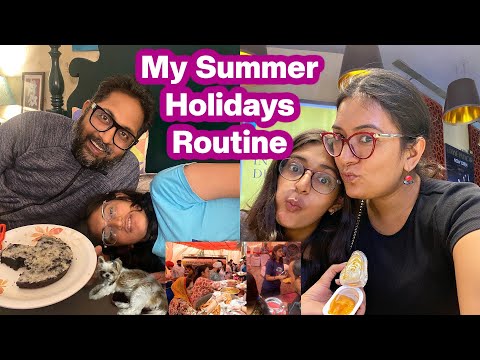 Summer Holiday Routine | Papa ke Office ka Bhandara aur Birthday Shopping | MyMissAnandFamilyVlog