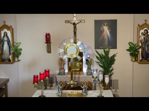 LIVE Eucharistic Adoration - Sisters of Divine Mercy