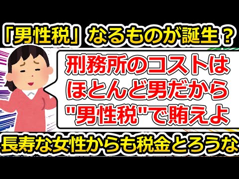 【ゆっくり解説】ツイフェミさん「男性税」を検討へ！じゃあ「女性税」も検討してみよう