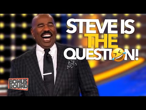 Steve Harvey IS The Question! Family Feud