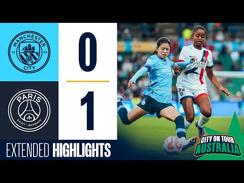 AUSSIE TOUR | CITY 0-1 PSG | City narrowly defeat to PSG