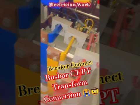 How to Busbar Connecting Cable 👷▶️ | Breaker Connection #shorts