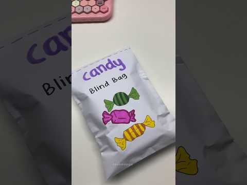 candy blind bag🍭 #asmr #paperplay #종이놀이 #blindbag #craftideas #paperdiy