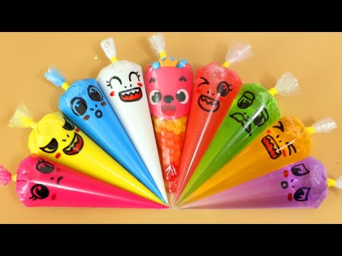 Making Slime with Piping Bags! Most Satisfying Slime Video★ASMR★#ASMR #PipingBags