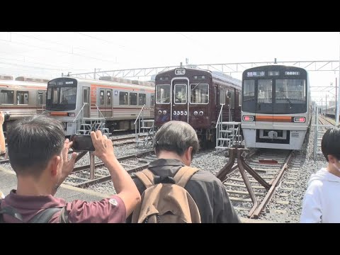 阪急電車が大阪メトロの車庫に！特急嵐山行き？超レアなイベントにファンも大満足