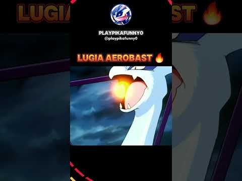 lugia uses Aerobast 🔥🥵 || #Pokemon #shorts