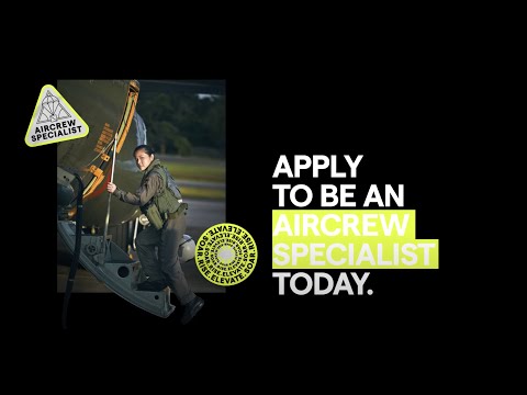 Go further as an RSAF Aircrew Specialist