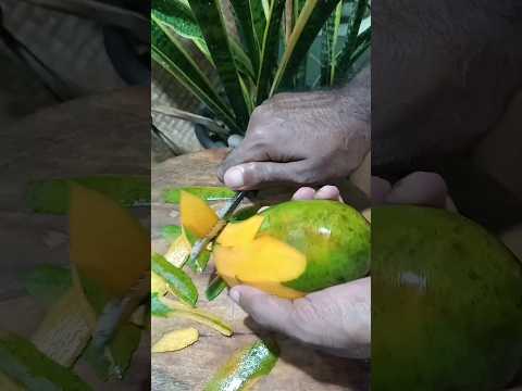 Mango peeling ! @MyDroolingsRecipes